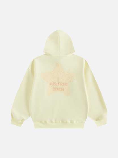 Aelfric Eden Oversized Beaded Eden Star Pullover Hoodie-Limited Sale
