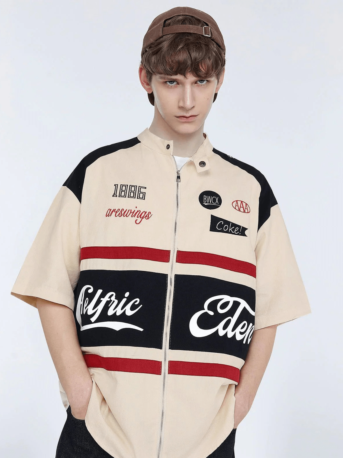 Aelfric Eden Racing Zip Up Shirt-Limited Sale
