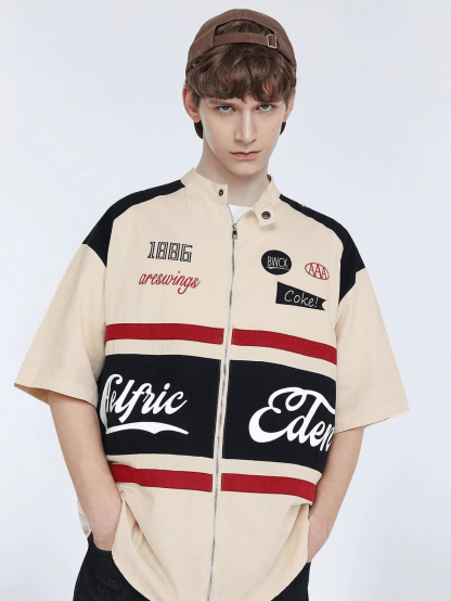 Aelfric Eden Racing Zip Up Shirt-Limited Sale