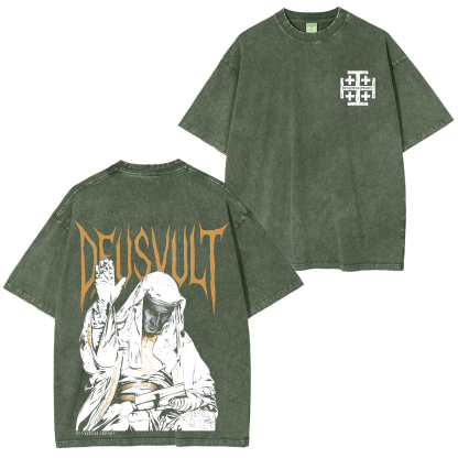 King Baldwin IV Jerusalem Unisex Washed T-shirt/Crewneck/Hoodie-Limited Sale
