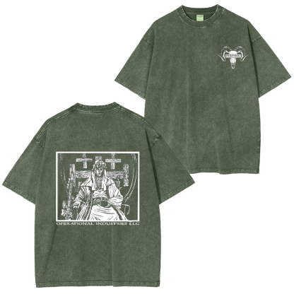 Baldwin IV Jerusalem Unisex Washed T-shirt/Crewneck/Hoodie-Limited Sale