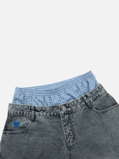 Aelfric Eden Double Waist Baggy Jeans-Limited Sale