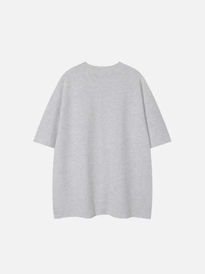 Aelfric Eden Cartoon Dog Embroidery Tee-Limited Sale