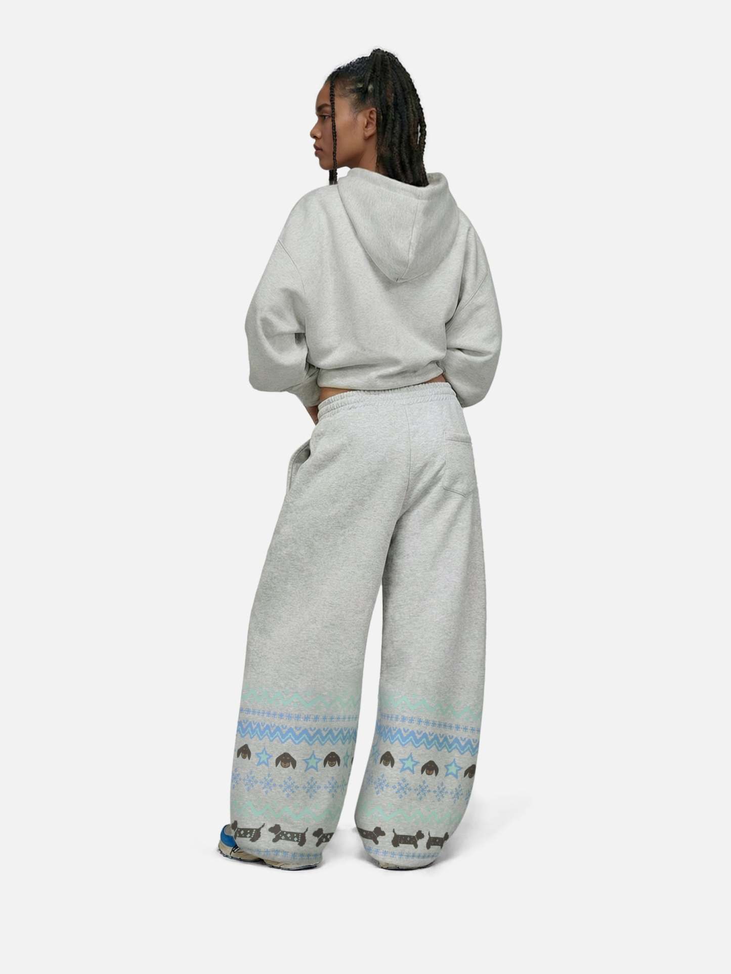 Aelfric Eden Dachshund Baggy Barrel Sweatpants-Limited Sale