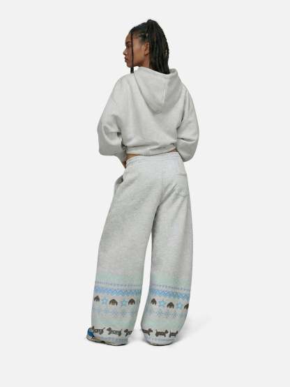 Aelfric Eden Dachshund Baggy Barrel Sweatpants-Limited Sale