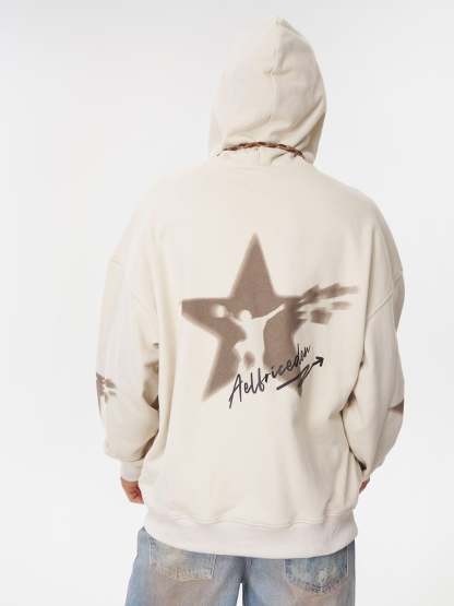 Aelfric Eden Oversized Star Hoodie-Limited Sale