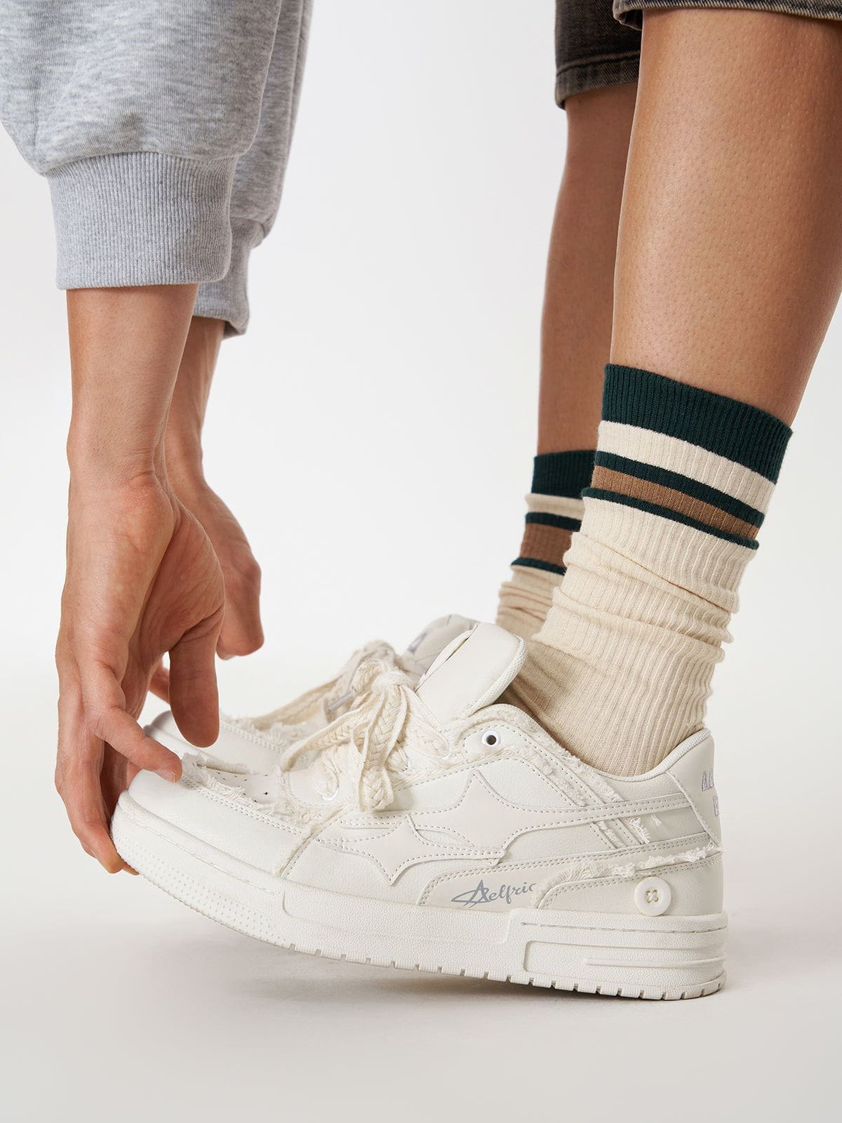 StarryClimb Star Appliqué Skate Shoes-Limited Sale