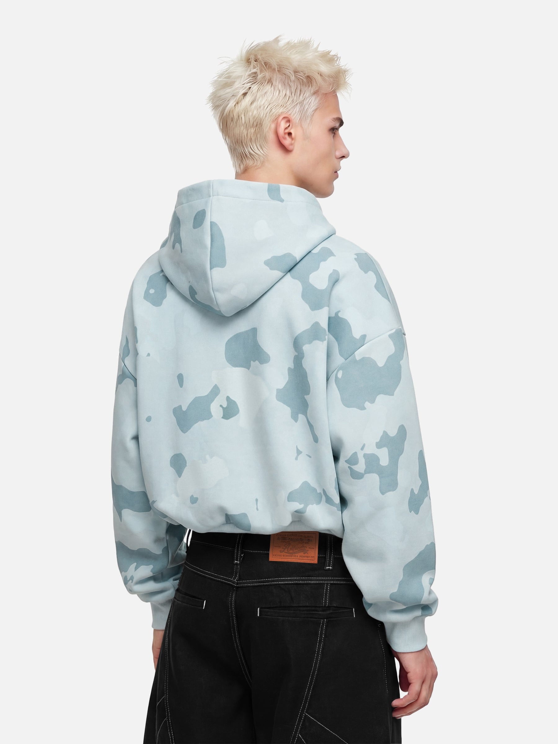 Aelfric Eden Boxy CAMO Zip Up Hoodie-Limited Sale