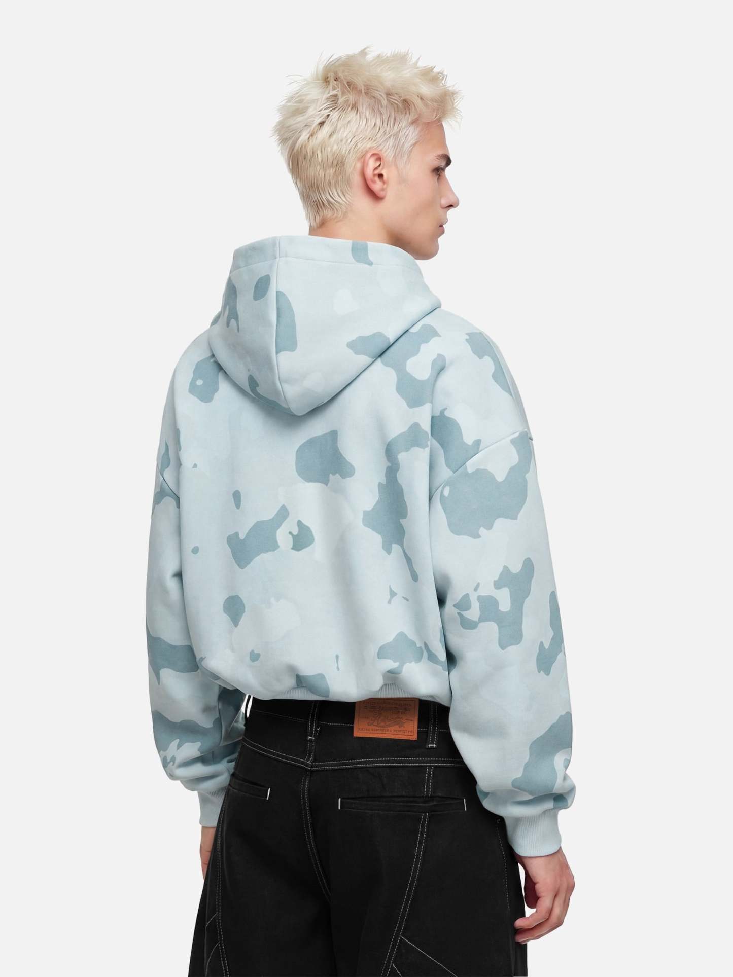 Aelfric Eden Boxy CAMO Zip Up Hoodie-Limited Sale