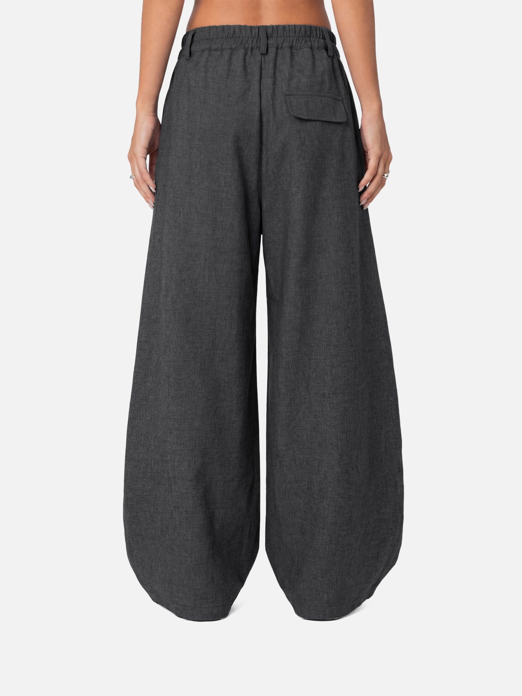 Aelfric Eden Pleated Baggy Barrel Pants-Limited Sale