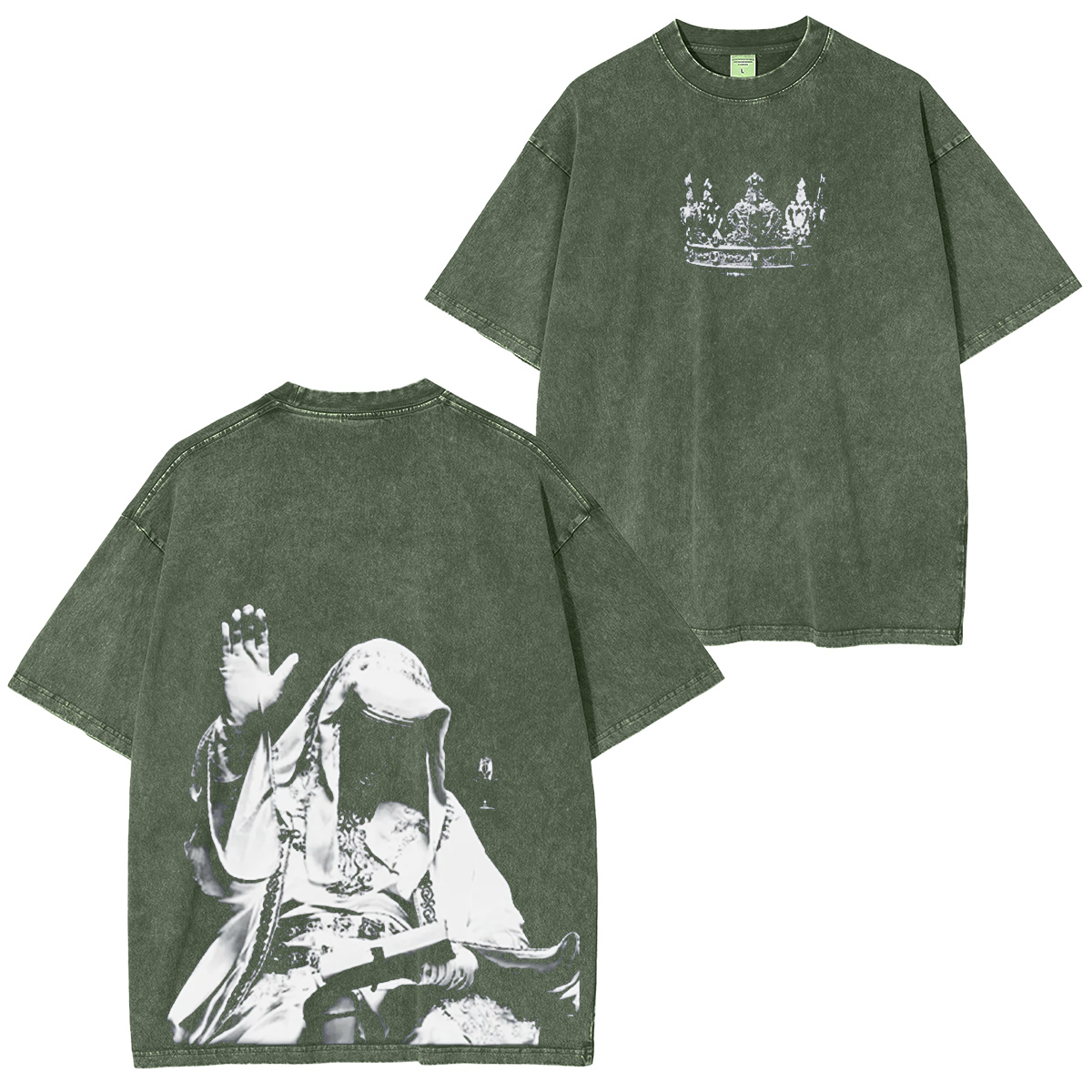 King Baldwin IV Vintage Washed T-shirt/Crewneck/Hoodie-Limited Sale
