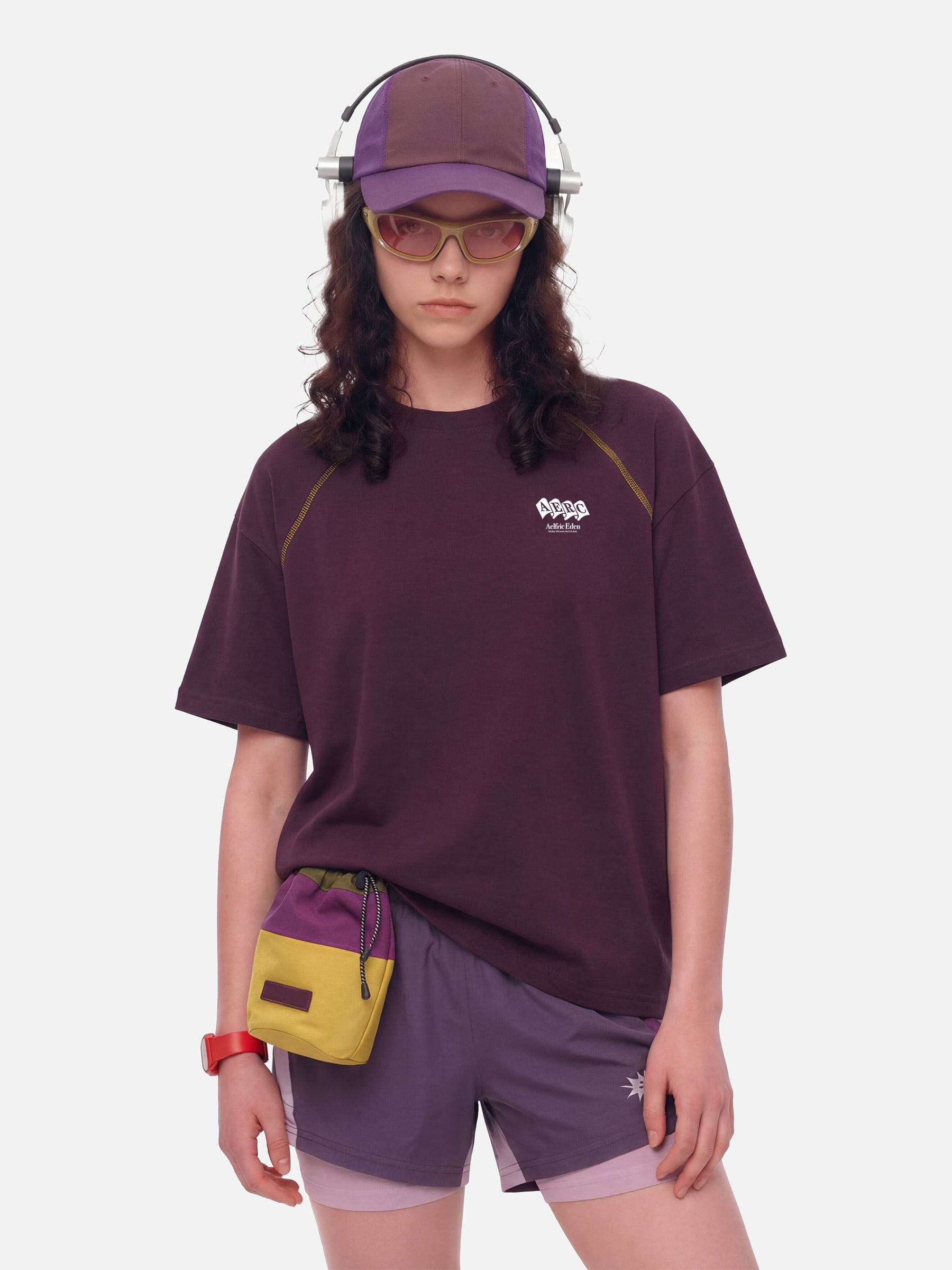 Brezzy Oversized Feather Tech Tee-Limited Sale