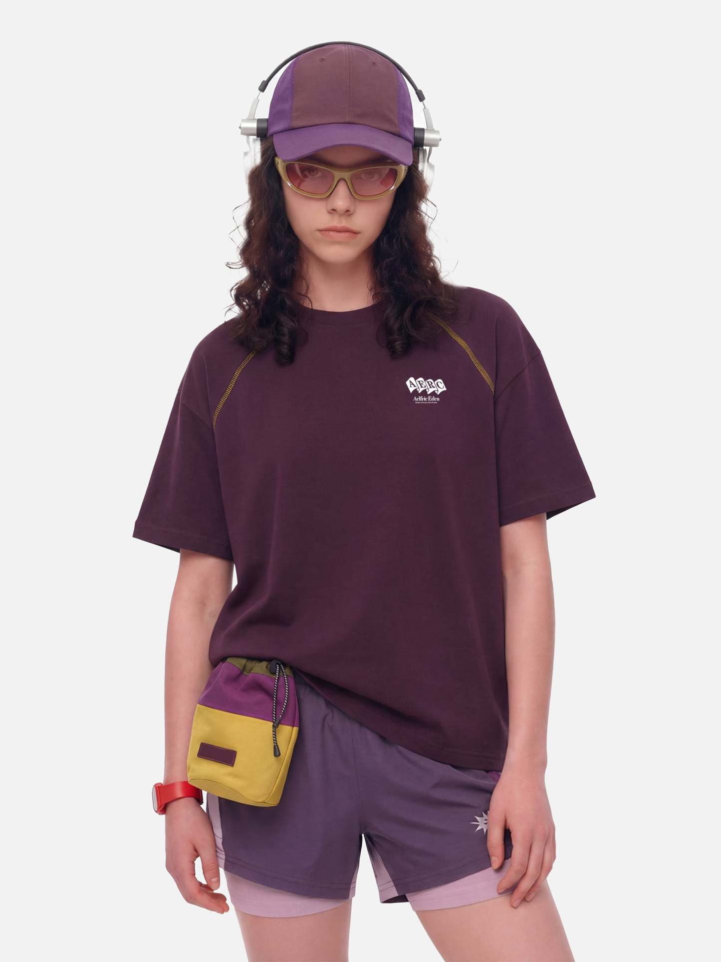 Brezzy Oversized Feather Tech Tee-Limited Sale