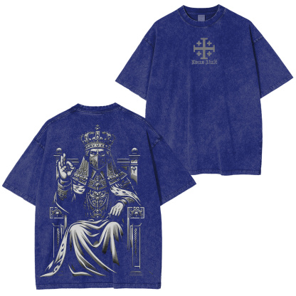 Baldwin IV Leper King Washed T-shirt/Crewneck/Hoodie-Limited Sale