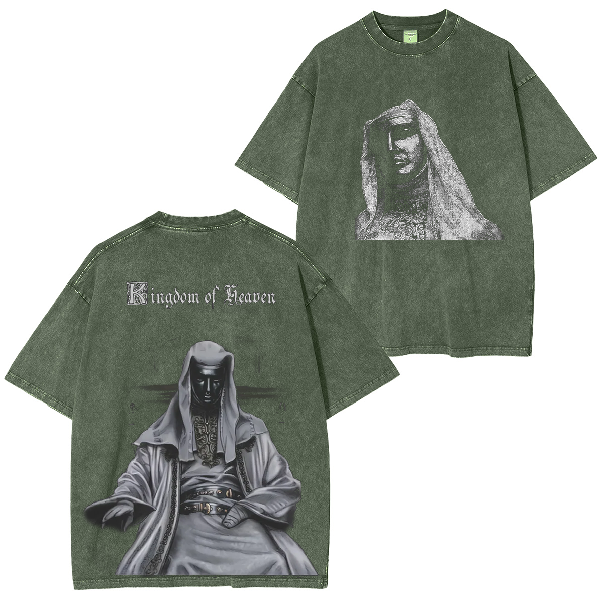 King Baldwin IV Unisex Washed T-shirt/Crewneck/Hoodie-Limited Sale