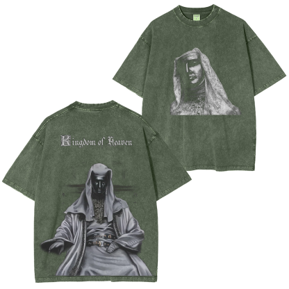 King Baldwin IV Unisex Washed T-shirt/Crewneck/Hoodie-Limited Sale