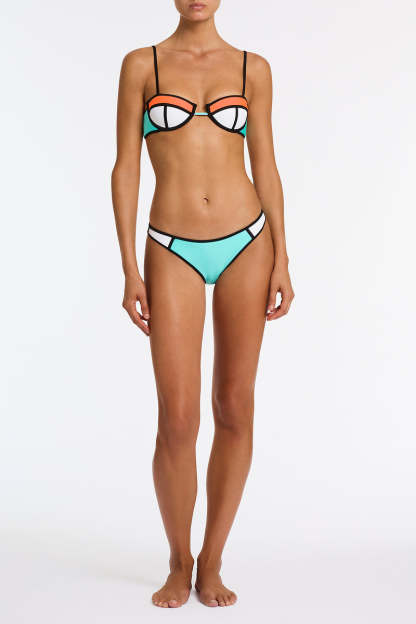 POPPY - TUTTI FRUTTI Neoprene Balconette Bikini Set-Limited Sale