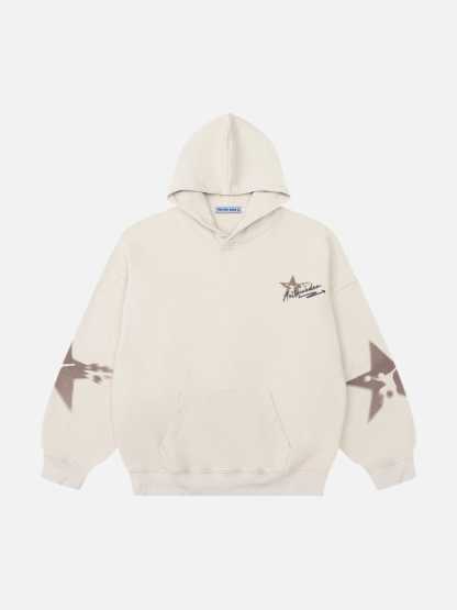 Aelfric Eden Oversized Star Hoodie-Limited Sale