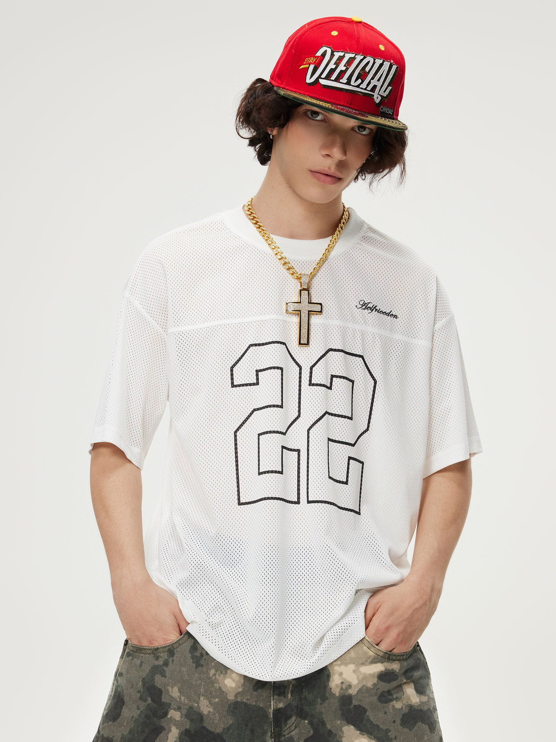 Aelfric Eden 22 Graphic Mesh Football Jersey-Limited Sale