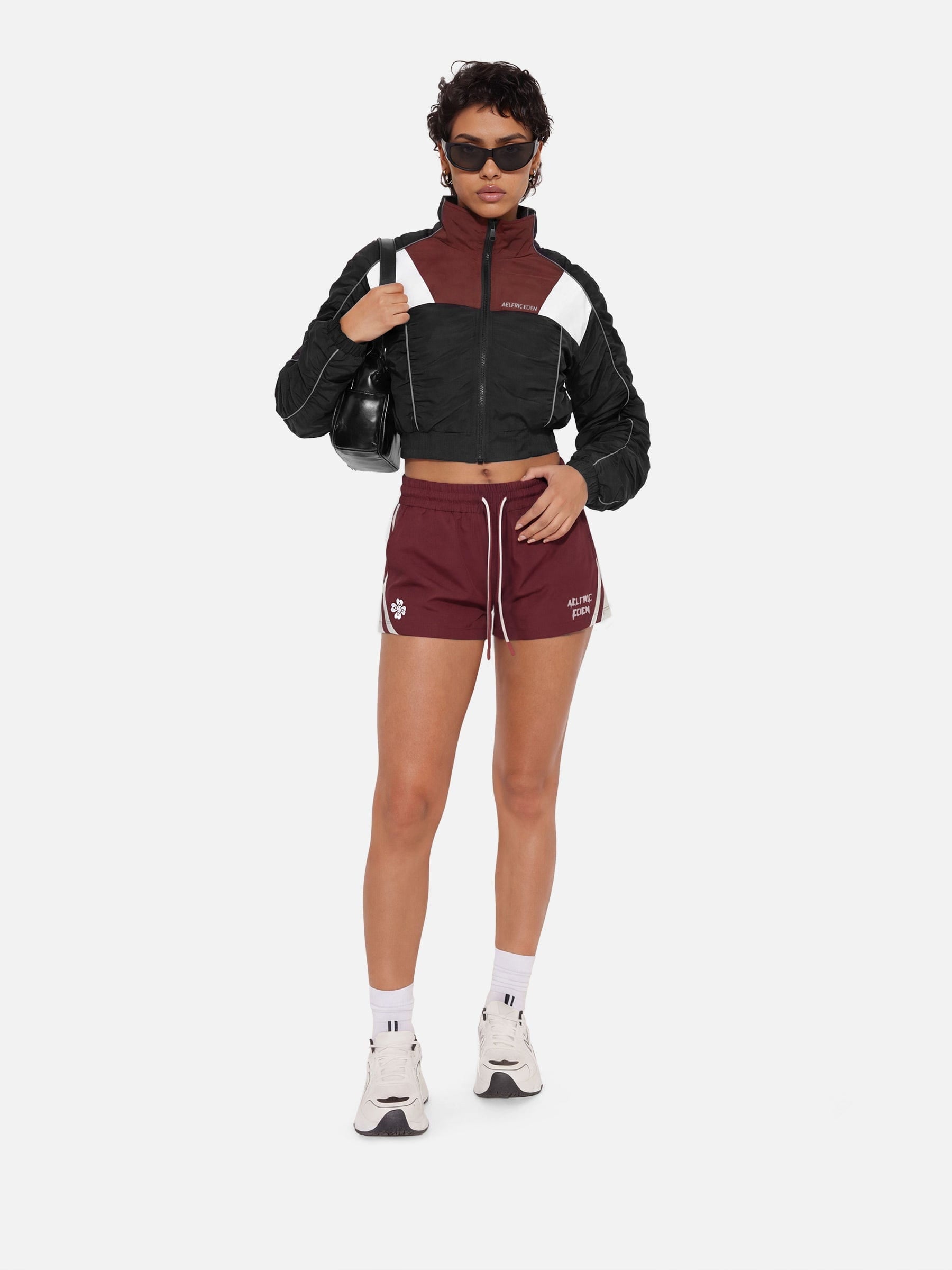 Aelfric Eden Contrast Trim Mini Shorts-Limited Sale