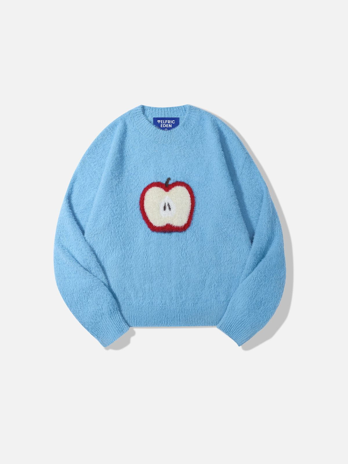 Aelfric Eden Apple Graphic Cropped Sweater-Limited Sale