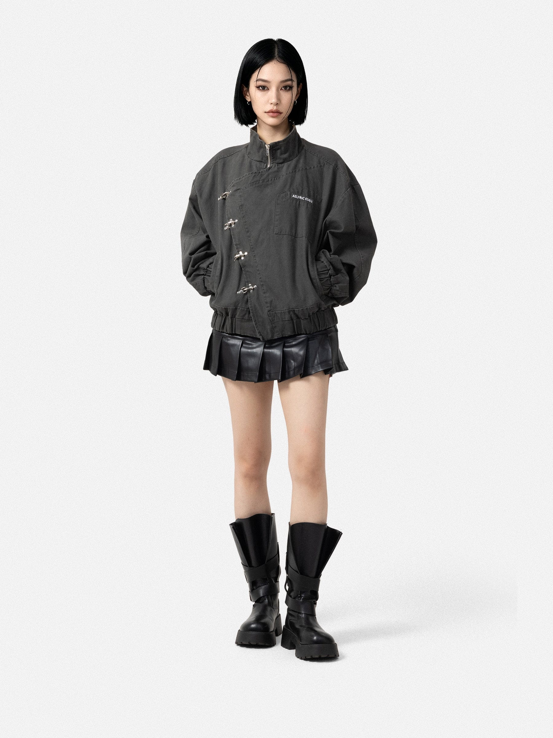 Aelfric Eden Boxy Fireman Clasp Jacket-Limited Sale