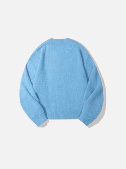 Aelfric Eden Apple Graphic Cropped Sweater-Limited Sale