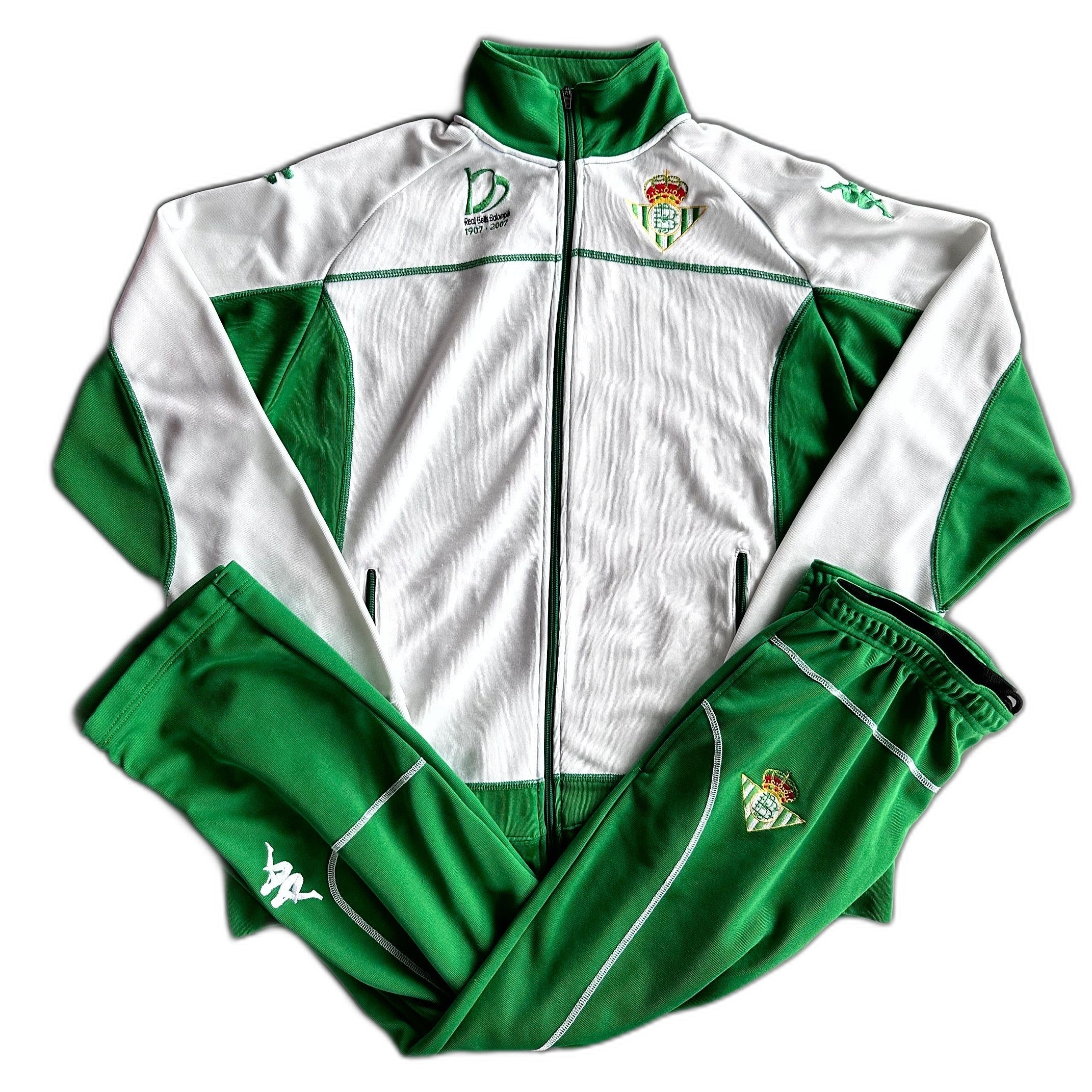 Real Betis Vintage Tracksuit 2006/07 |