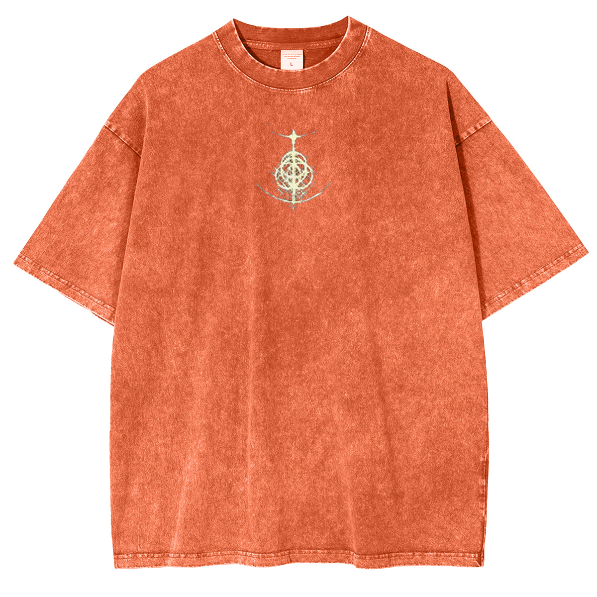 Cursed Goddess Back Elden Ring Vintage Washed Unisex T-Shirt-Limited Sale
