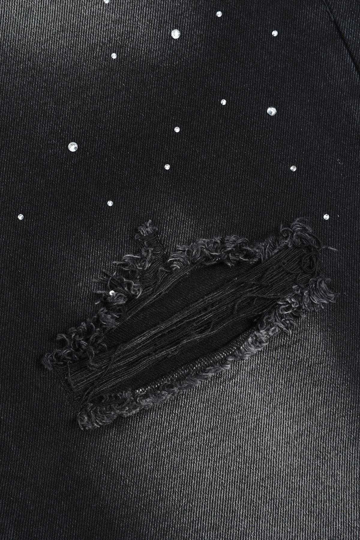 Aelfric Eden Rhinestone Baggy Jeans
