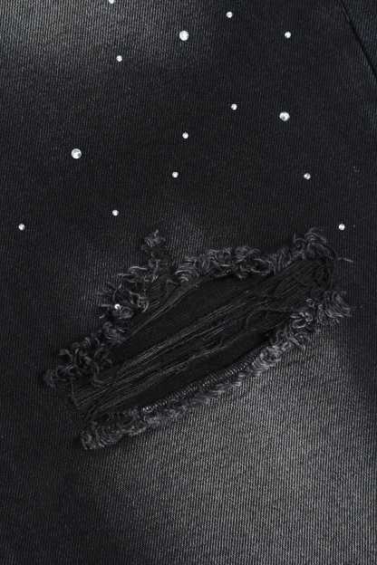 Aelfric Eden Rhinestone Baggy Jeans