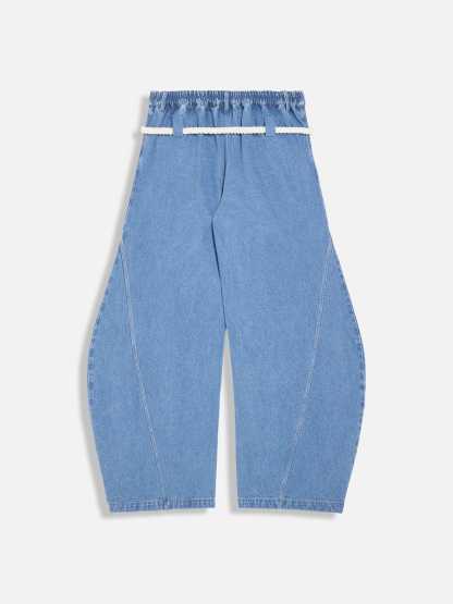 Aelfric Eden Super Baggy Drawstring Waist Jeans-Limited Sale