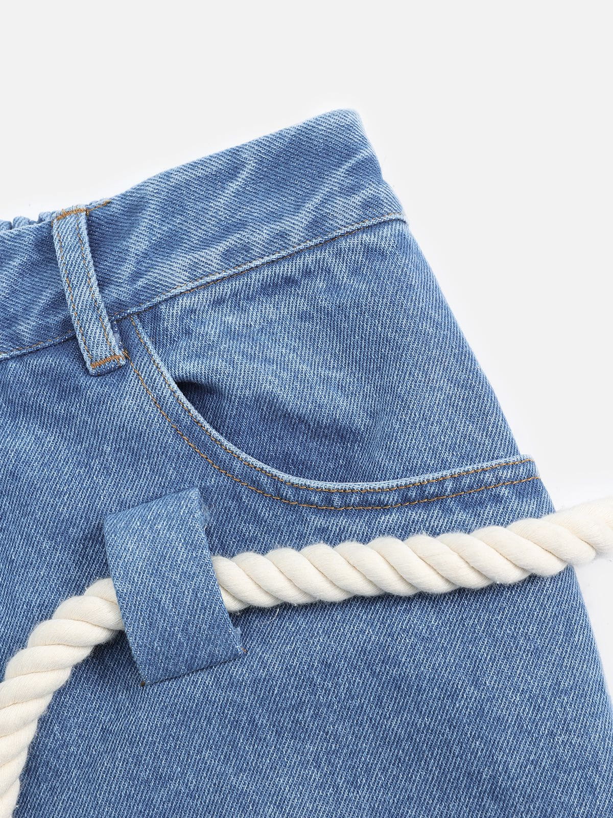 Aelfric Eden Super Baggy Drawstring Waist Jeans-Limited Sale