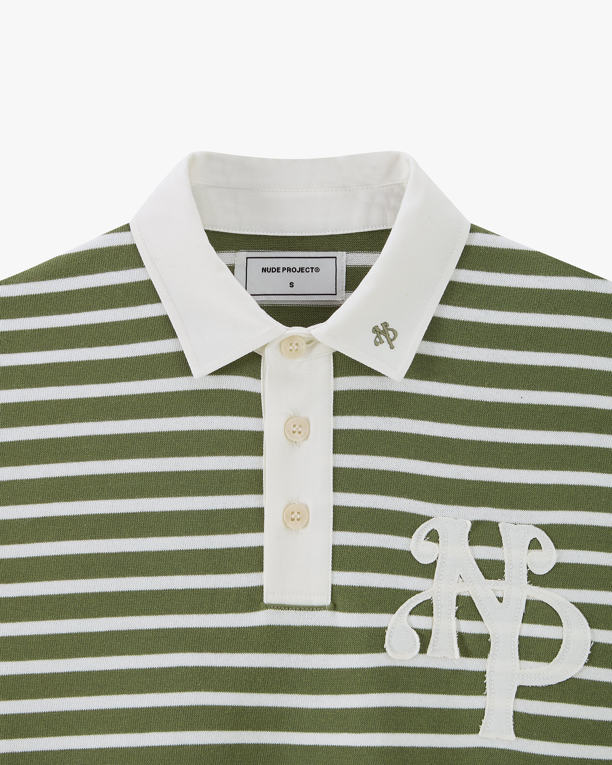 Rayas Polo Green