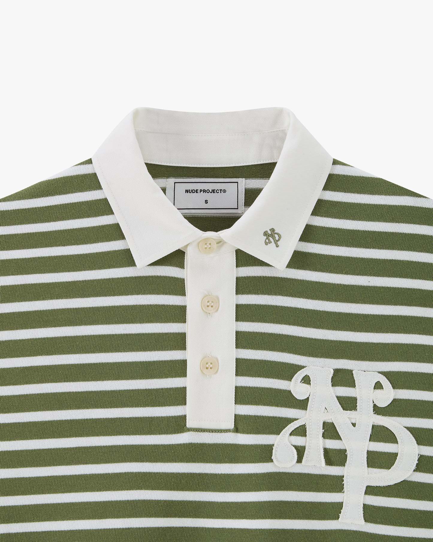 Rayas Polo Green