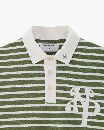 Rayas Polo Green