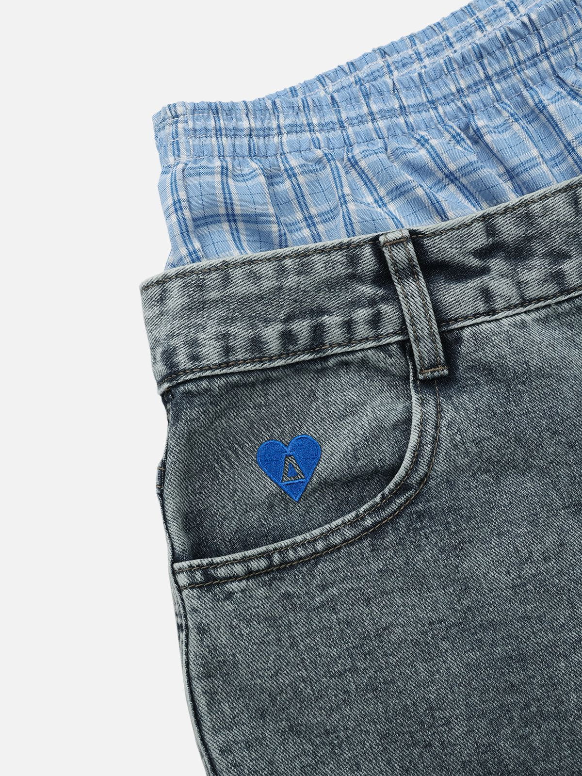 Aelfric Eden Double Waist Baggy Jeans-Limited Sale