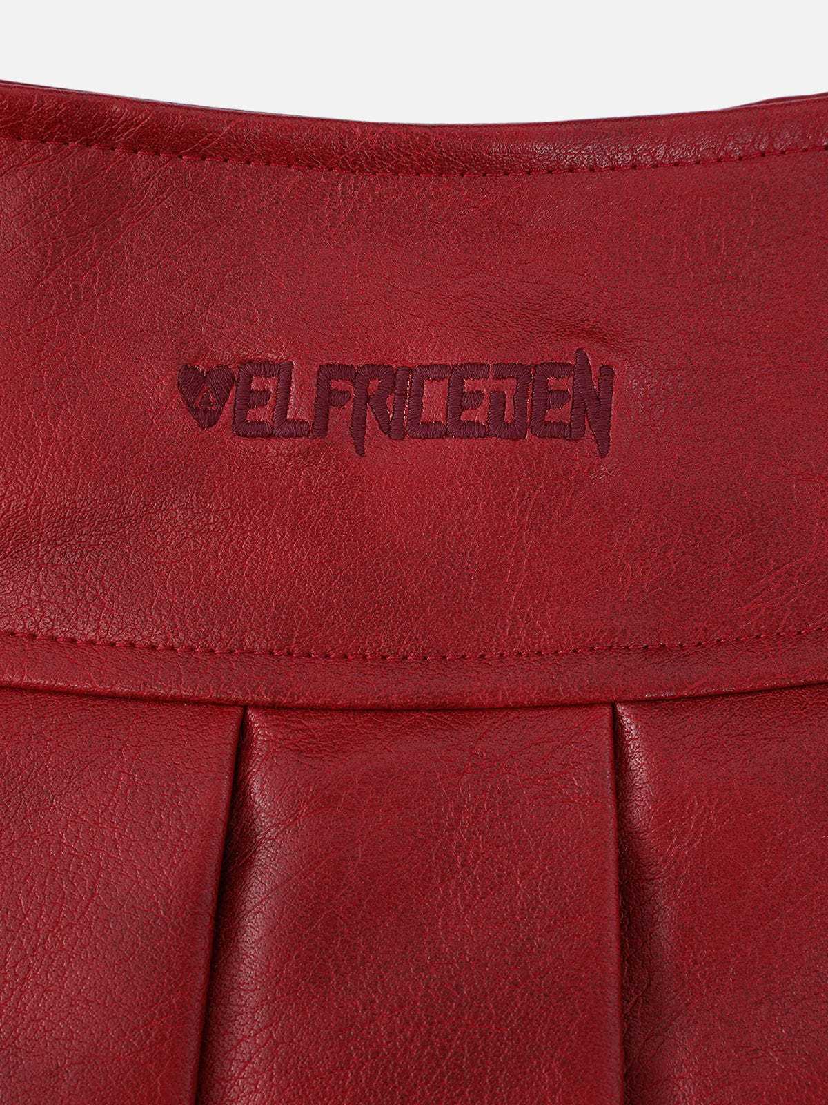Aelfric Eden Slant Faux Leather Skirt-Limited Sale
