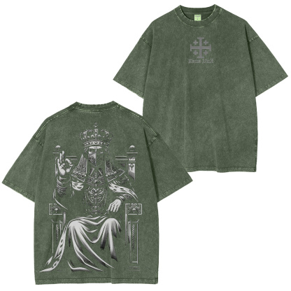 Baldwin IV Leper King Washed T-shirt/Crewneck/Hoodie-Limited Sale