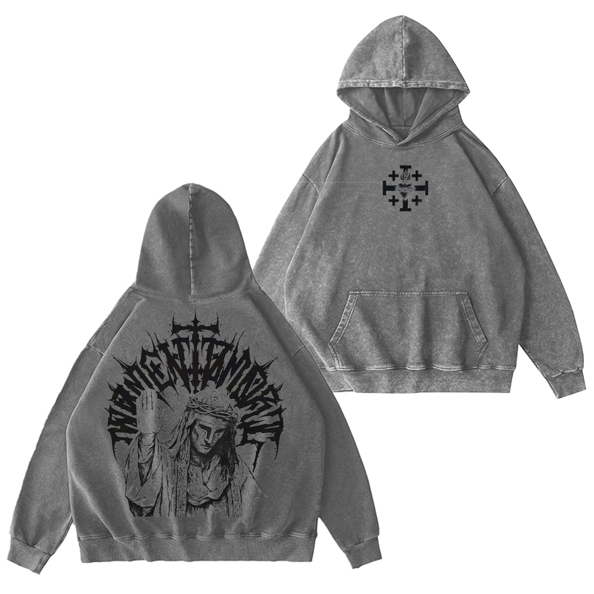 King Baldwin IV Vintage Washed T-shirt/Crewneck/Hoodie-Limited Sale