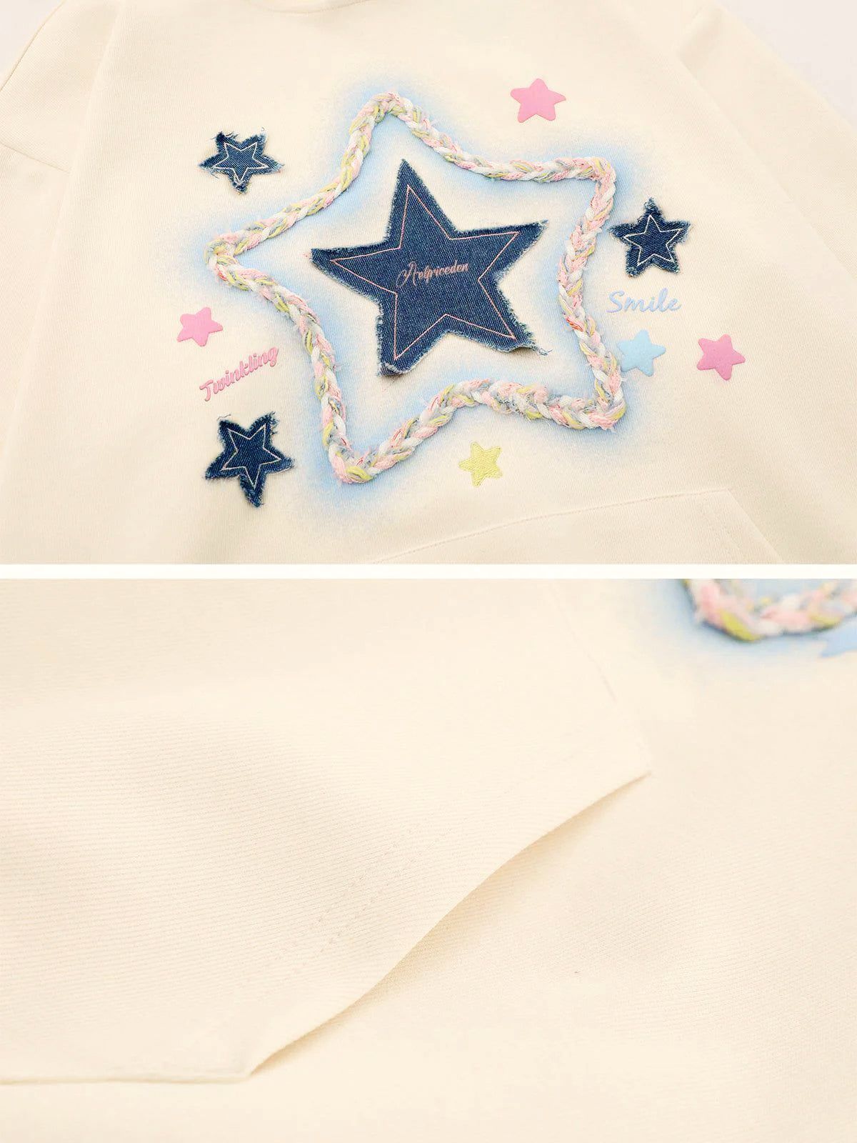 Aelfric Eden Oversized Star Hoodie-Limited Sale