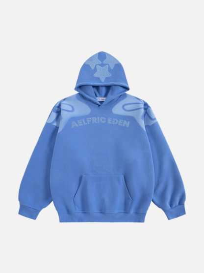 Aelfric Eden Floral Eden Star Pullover Hoodie-Limited Sale