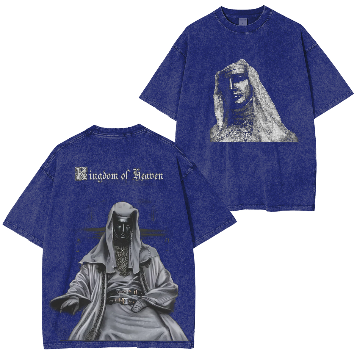 King Baldwin IV Unisex Washed T-shirt/Crewneck/Hoodie-Limited Sale