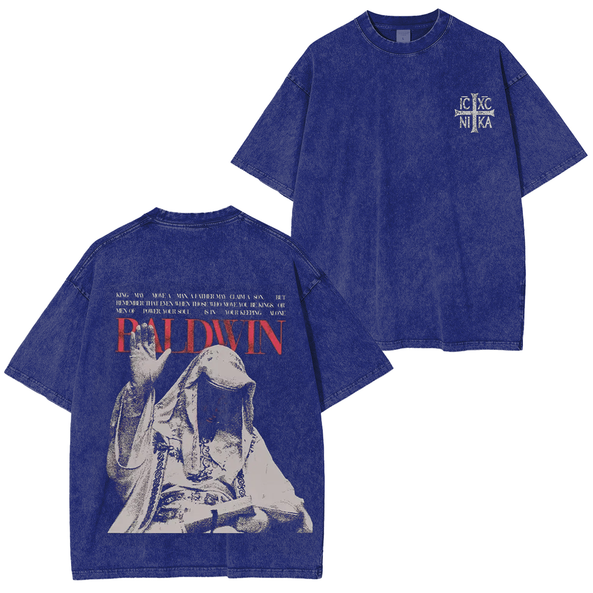 Baldwin IV The Leper King Unisex Washed T-shirt/Crewneck/Hoodie-Limited Sale