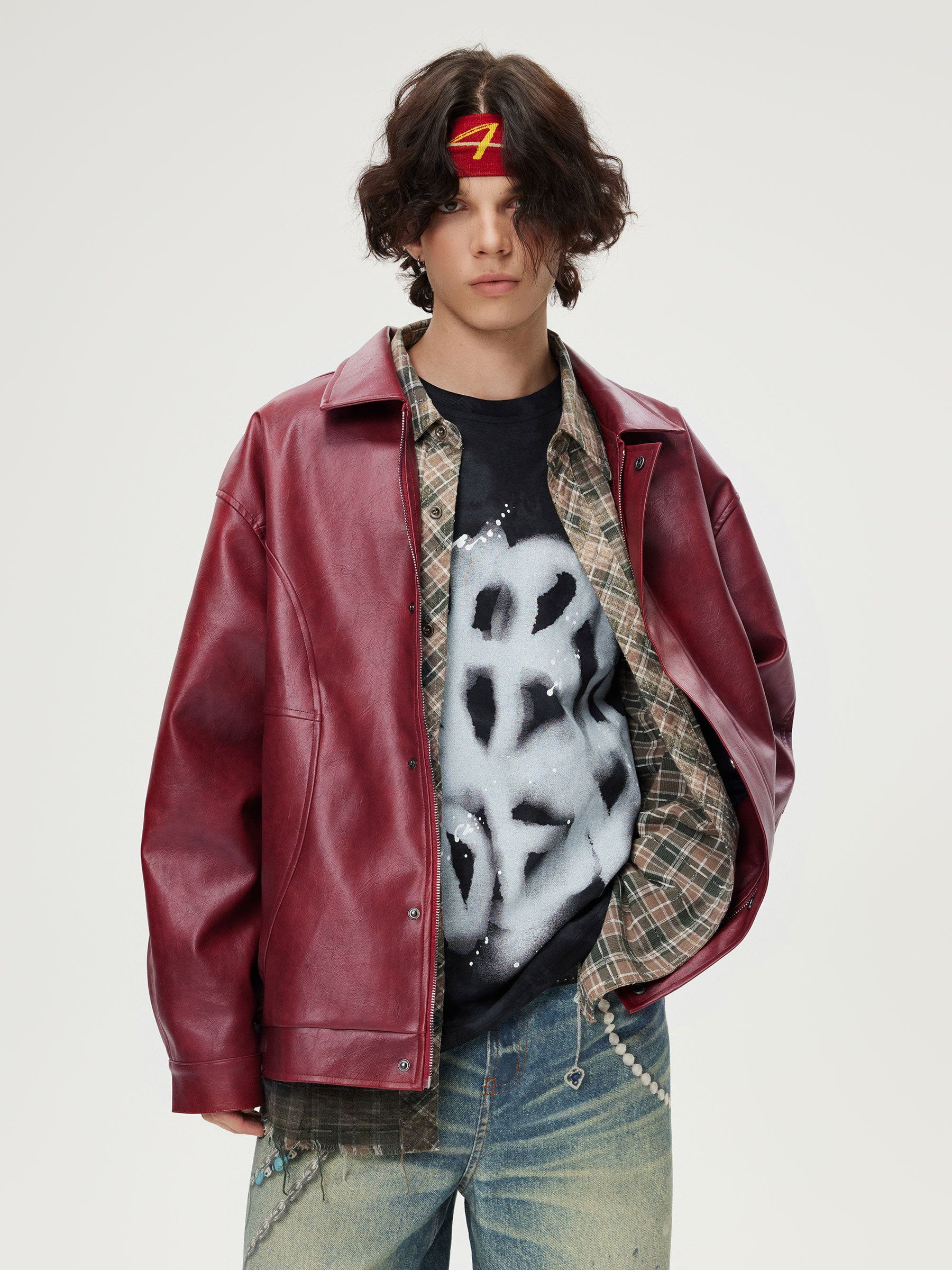 Aelfric Eden Vintage Leather Jacket-Limited Sale