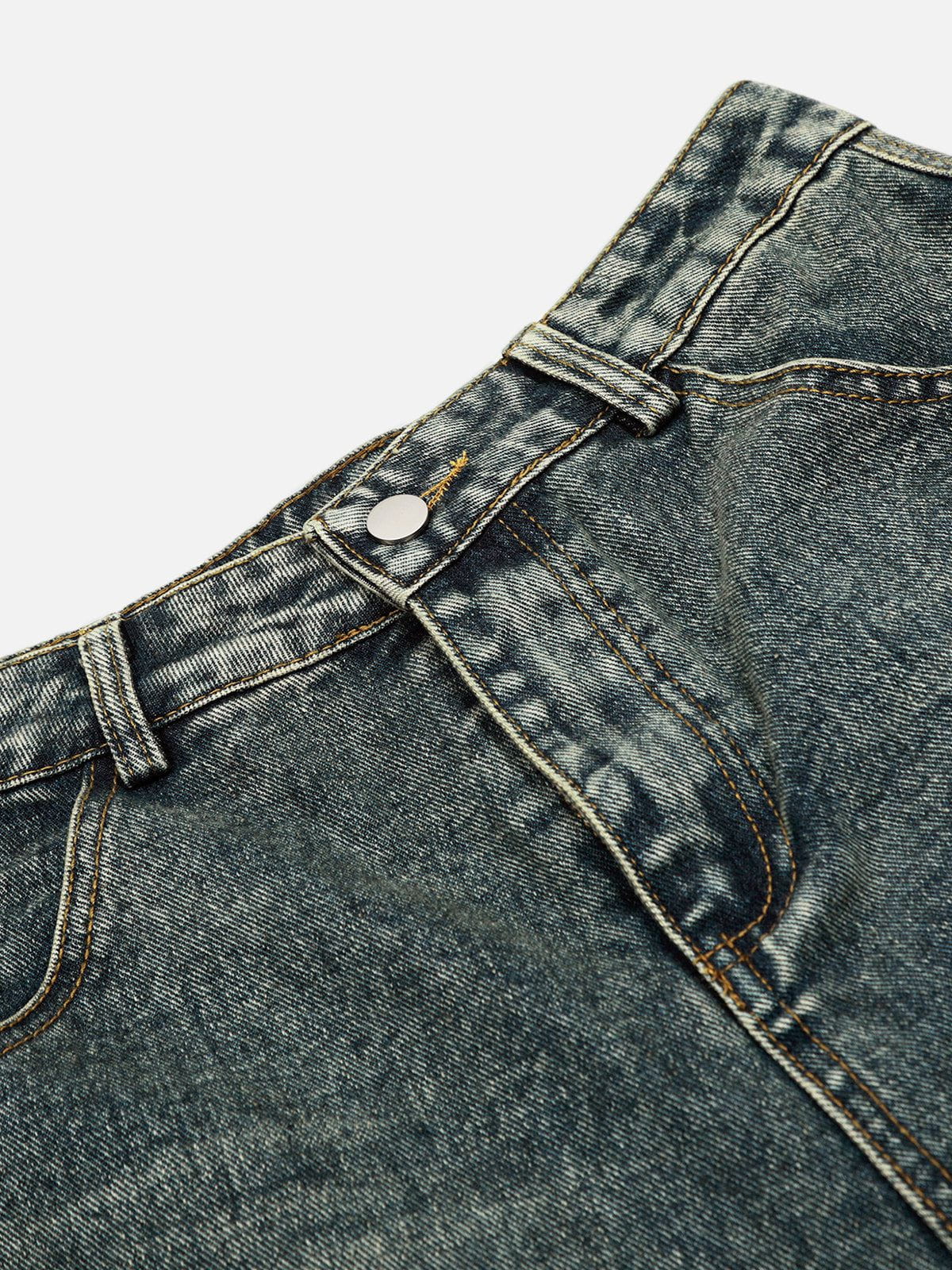 Aelfric Eden Pearl Embellished Baggy Longline Jorts-Limited Sale