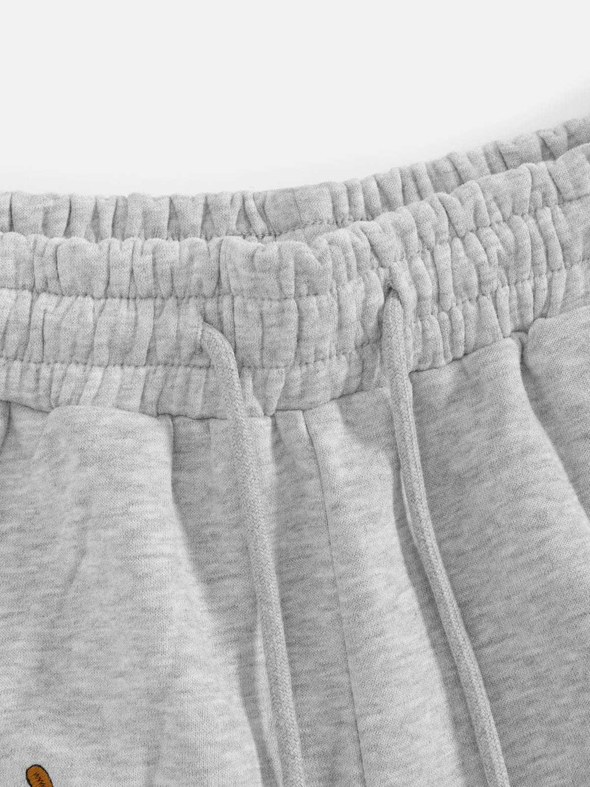Aelfric Eden Embroidery Dog Baggy Barrel Sweatpants-Limited Sale