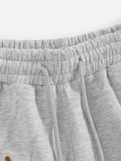 Aelfric Eden Embroidery Dog Baggy Barrel Sweatpants-Limited Sale