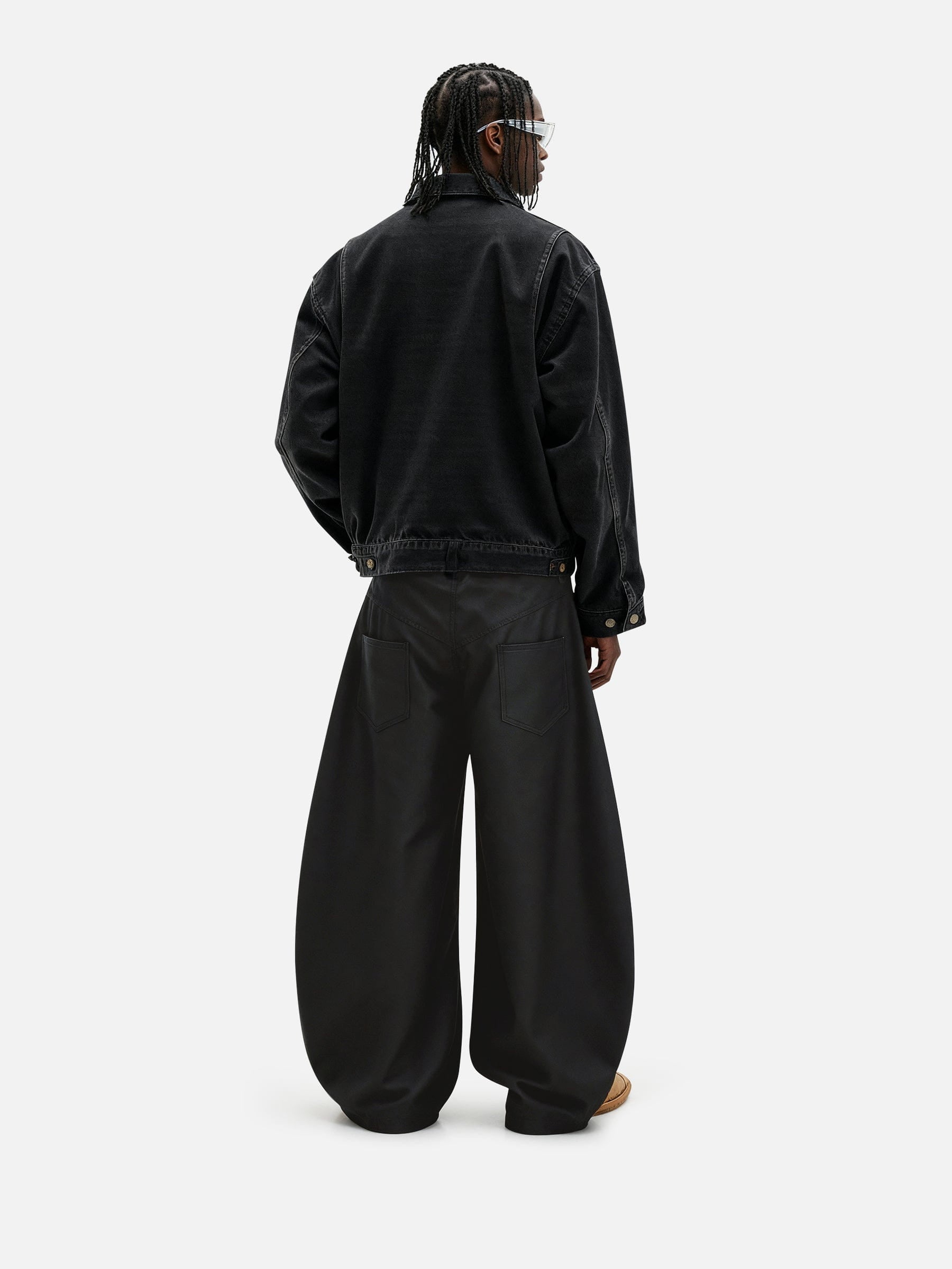 Aelfric Eden Baggy Barrel Button Pants-Limited Sale