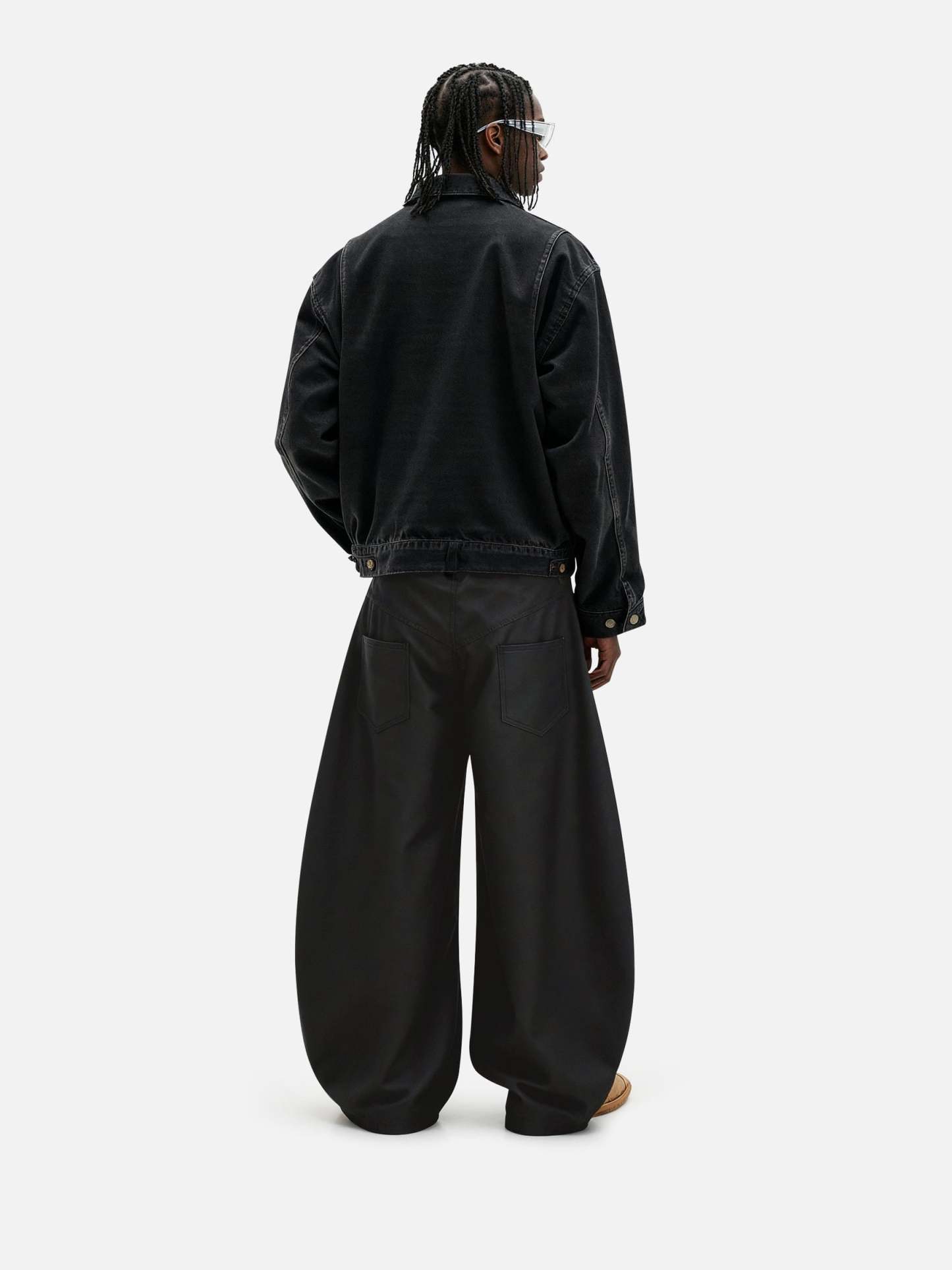 Aelfric Eden Baggy Barrel Button Pants-Limited Sale